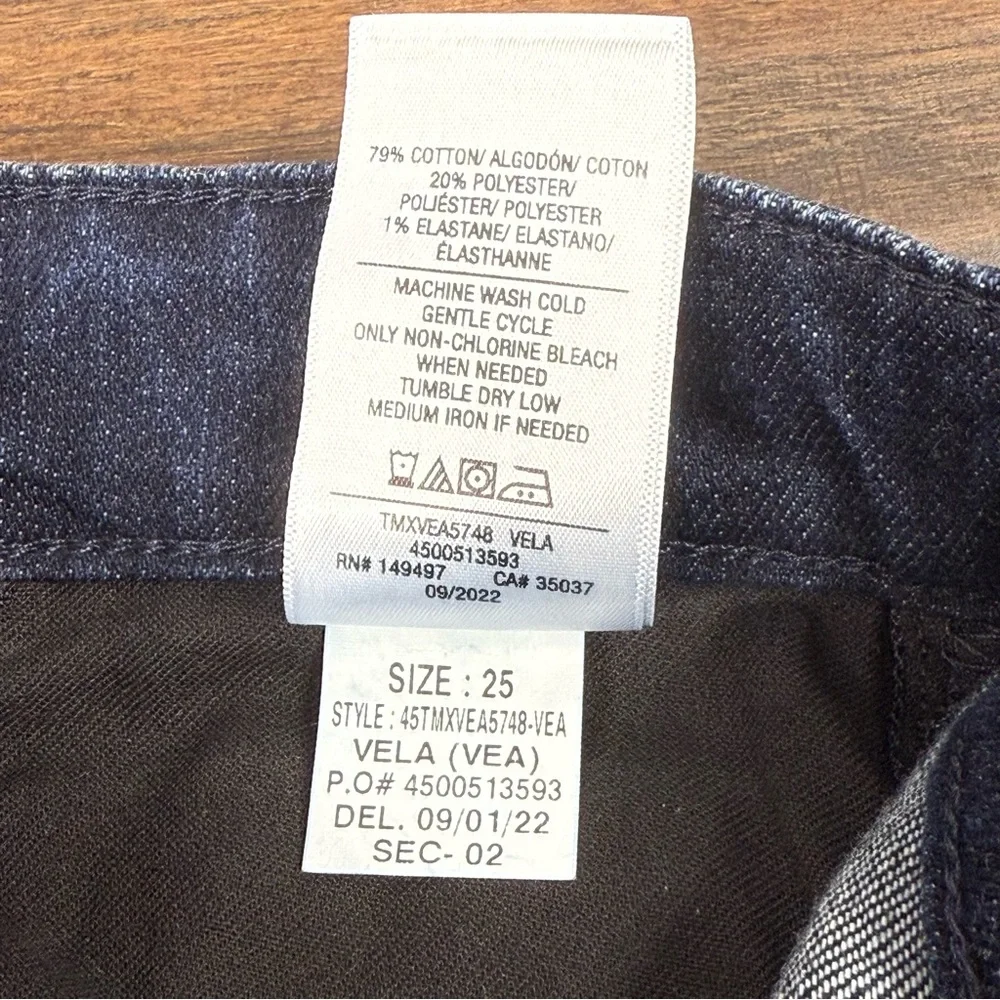 Joe’s Women High Rise Dark Blue Skinny Ankle Jeans Size 25 New